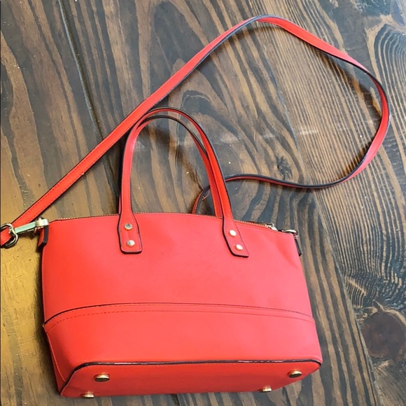 Merona Orange/coral purse - Picture 3 of 7
